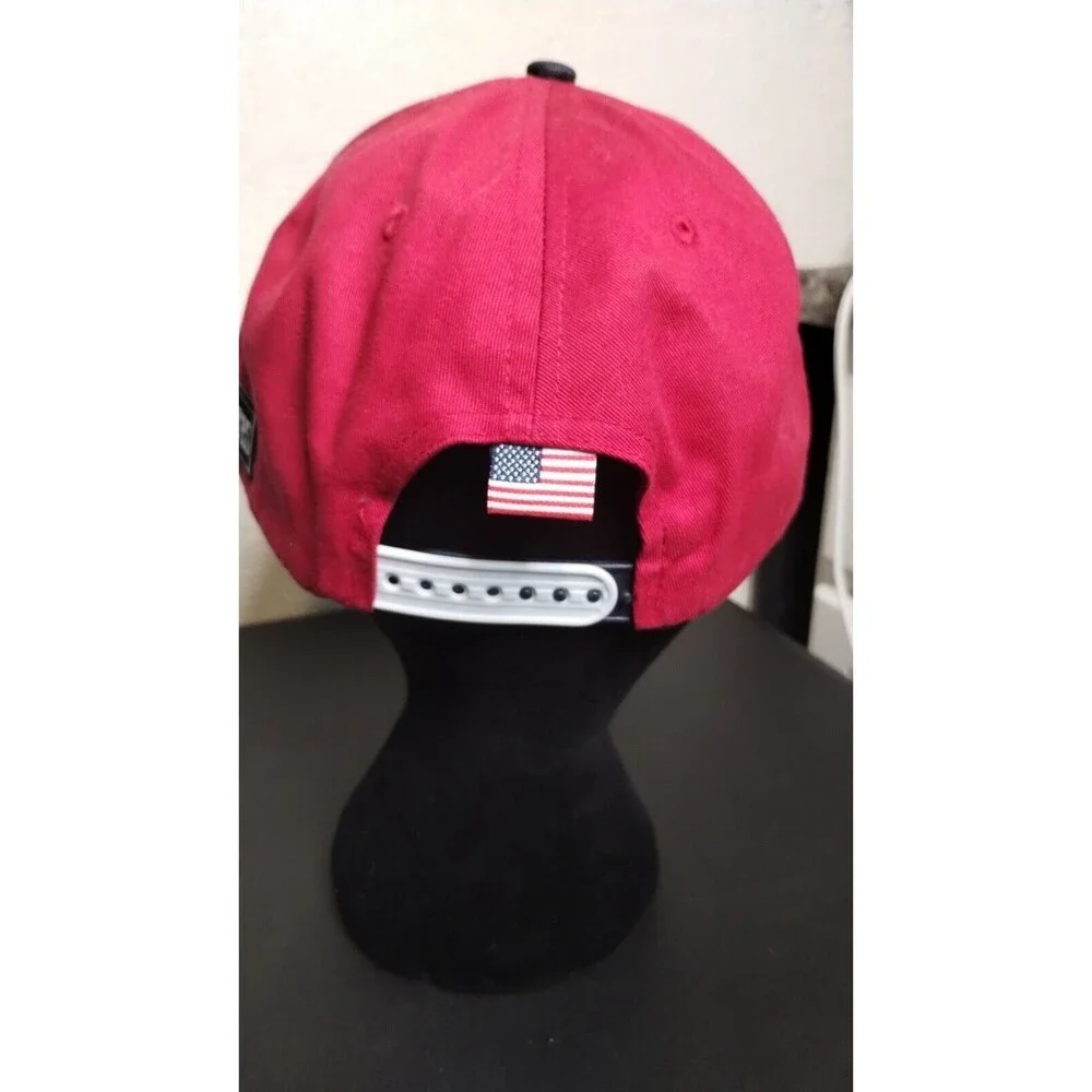 Dirt Bike Pirates American Flag Baseball Trucker Hat Unisex Adjustable